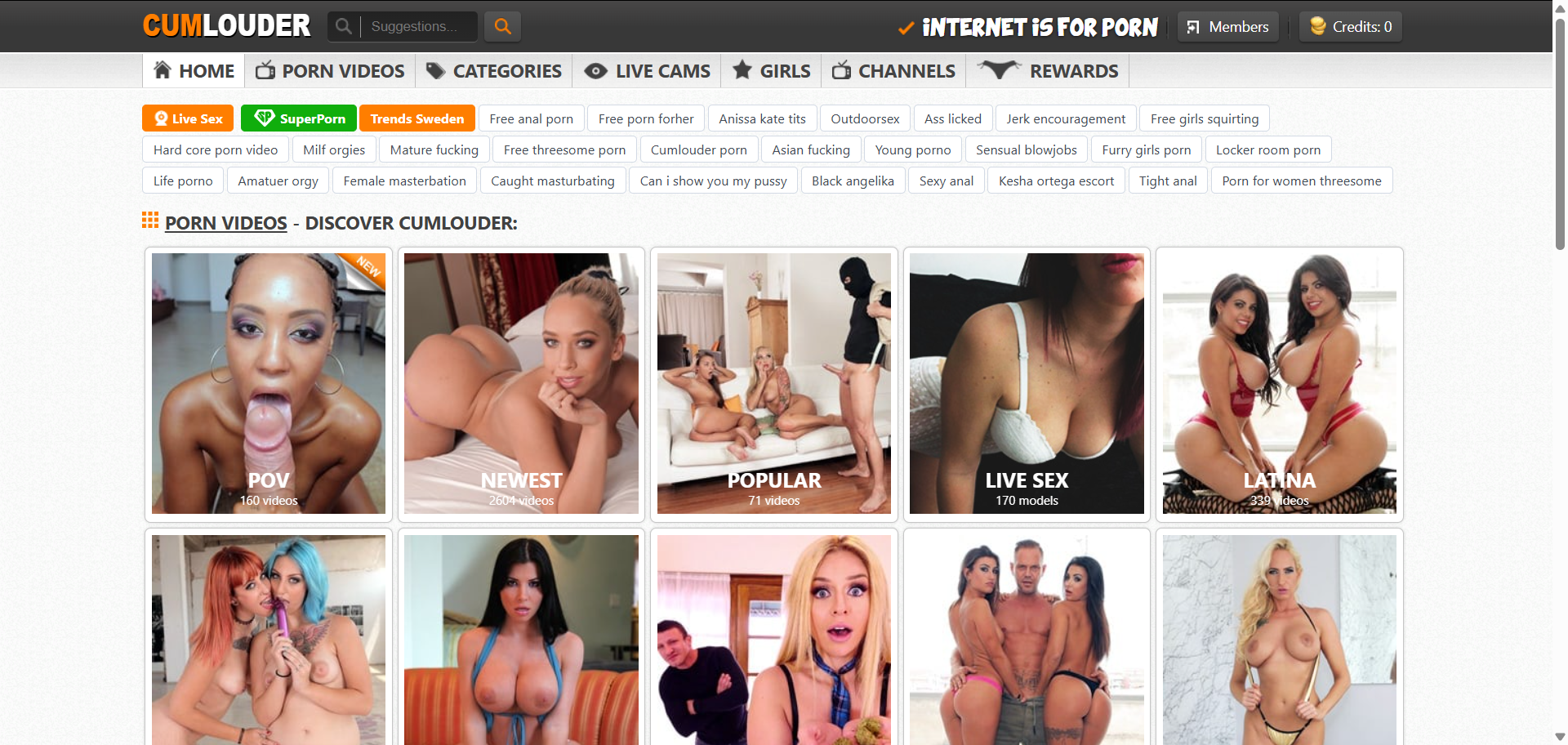 Cumlouder screenshot