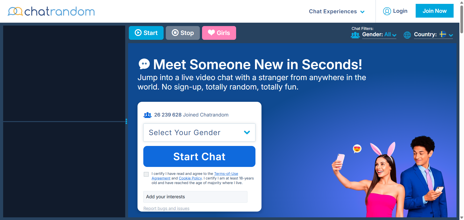 Chatrandom screenshot