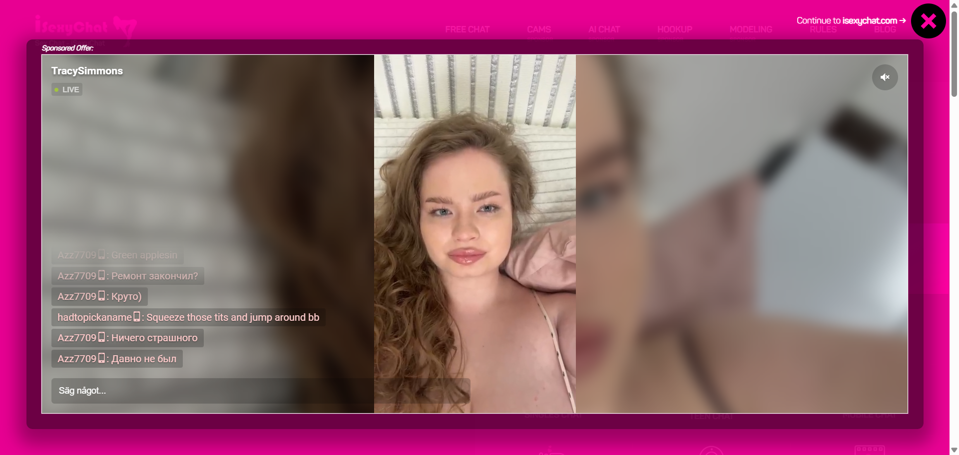 iSexychat screenshot